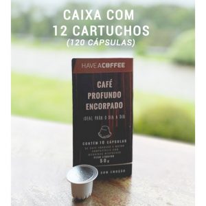 Caixa Café Have a Coffee em cápsula 120 unidades